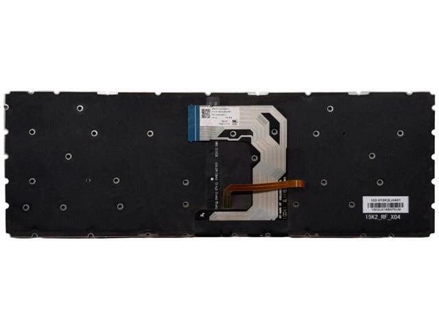 US KEYBOARD MEDION AKOYA S3409 MD60377 LED TBM15K26D0J5283 QWERTY BLACK