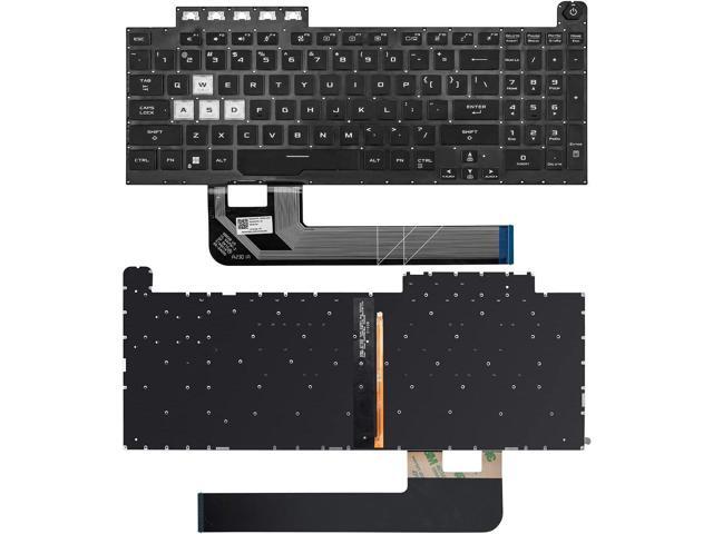 Laptop US Keyboard for Asus TUF Gaming A17 FA706QE FA706QM FA706QR backlit