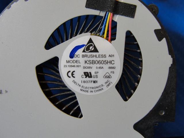 Cpu cooling fan for Dell Vostro V131 P185 13.3 inches with Heatsink 7404J