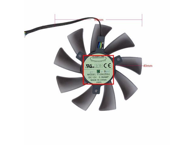 GPU cooling fan for Asus GTX570 GTX580 GTX680 HD6970