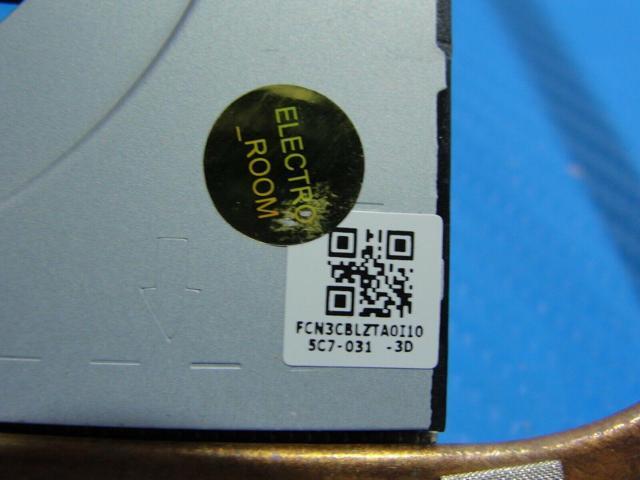 Cpu cooling fan for Toshiba Satellite L55D-C5318 15.6 inches with Heatsink 3CBLZTA0I10