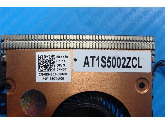 Cpu cooling fan for Dell Latitude 7290 12.5 inches with Heatsink at1s5002zcl km50t