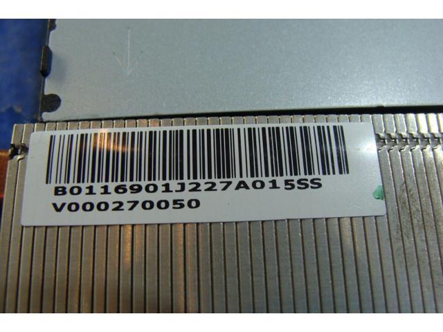 Cpu cooling fan for Toshiba Satellite C855D-S5104 15.6 inches with Heatsink V000270050