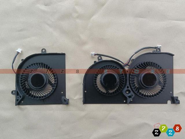 Gpu and Cpu cooling fan for Fr MSI GS75 Stealth P75 creator MS-17G1 MS-17G2