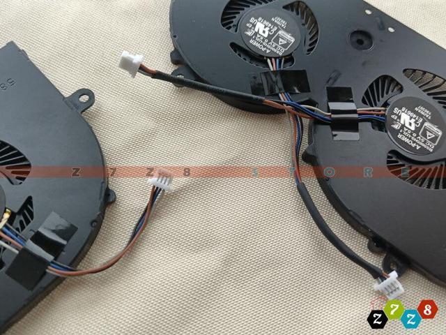 Gpu and Cpu cooling fan for Fr MSI GS75 Stealth P75 creator MS-17G1 MS-17G2