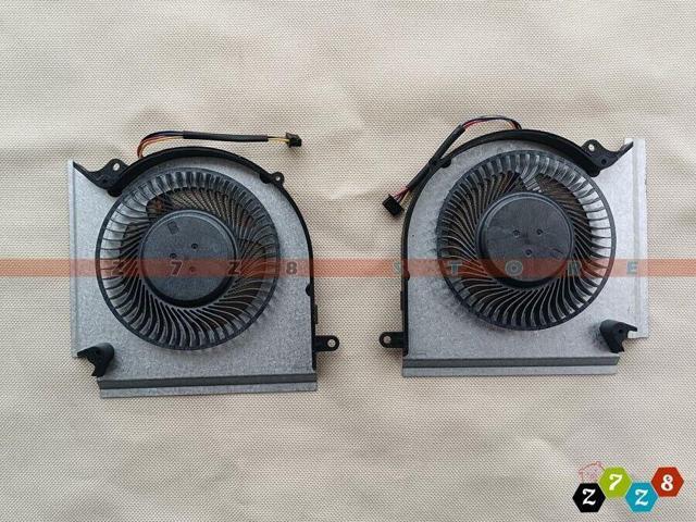 Gpu and Cpu cooling fan for MSI GE66 GP66 GL66 DC5V PABD08008SH