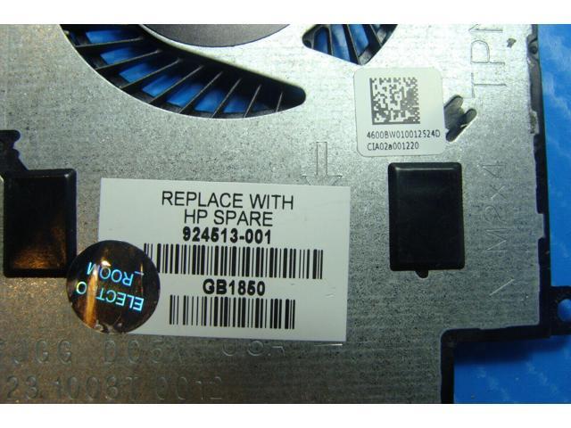 Cpu cooling fan for HP Pavilion x360 15-br080wm 15.6 inches with Heatsink 924513-001