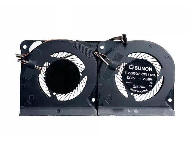 Gpu and Cpu cooling fan for Blade Pro 17 RZ09-0287 RZ09-0314 RZ09-03295E RZ09-0368