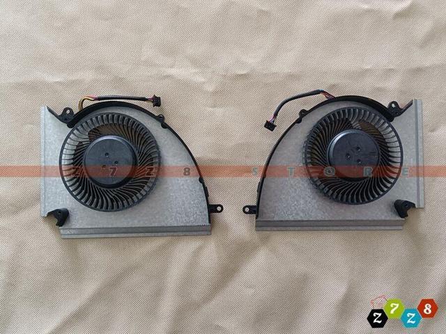 Gpu and Cpu cooling fan for MSI GP76 GE76 GE77 MS-17K3 MS-17K2 MS-17K5