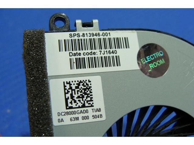 Cpu cooling fan for HP 15-af131dx 15.6 inches 813946-001 DC28000GAD0