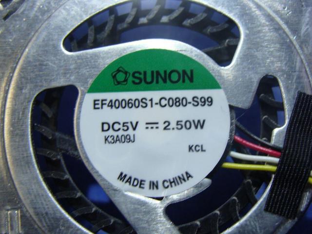 Cpu cooling fan for Gateway LT41P05u 10.1 inches with Heatsink 4EZEAFATN10