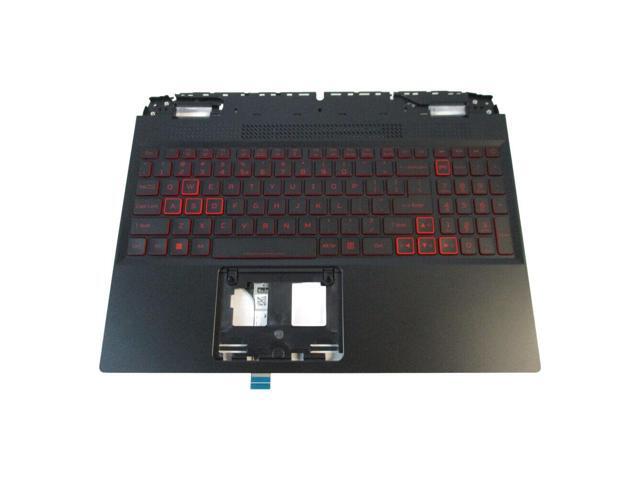 replacement keyboard for Acer Nitro 5 AN515-58 Palmrest including Backlit with Red Keys 6B. QFJN2.001