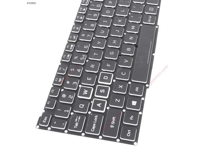 replacement keyboard for Acer Aspire Nitro AN515-57 AN515-45 BLACK US Without Frame