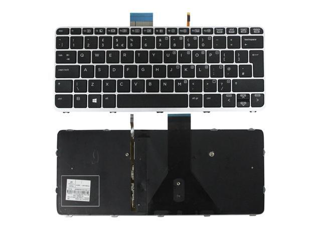 UK Keyboard For HP EliteBook Folio 1020 G1 Backlit UK Version