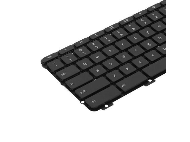 Keyboard for LENOVO CHROMEBOOK 100E N24 N3350 BLACK FRAME BLACK (Win8) US