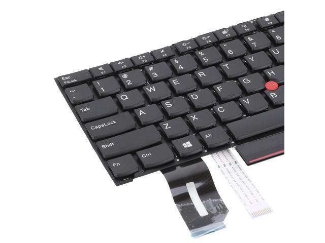 US Keyboard for Lenovo T490S T480S L480 L490 E480 E490 Black (with point stick)