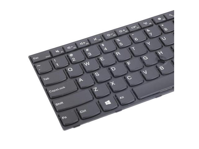 US Keyboard for Thinkpad E555 E550 BLACK FRAME BLACK(Without Point stick