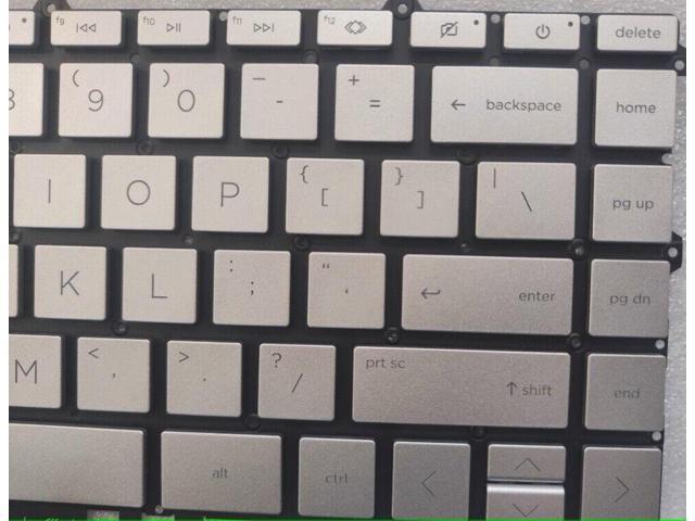 replacement keyboard for HP ENVY x360 15-eu0003ca 15-eu0003ca 15-eu0097nr US with Backlit ilver