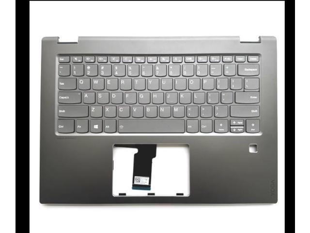 replacement keyboard for Lenovo YOGA 520-14IKB FLEX5-1470 with Palmrest with fingerprint hole