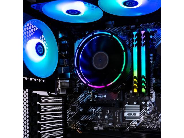Periphio Castle Prebuilt Gaming PC Ryzen 5 5600G (4.4GHz Turbo) AMD Vega 7 iGPU (4GB) 1TB M.2 NVMe SSD Storage 16GB DDR4 RGB RAM Windows...