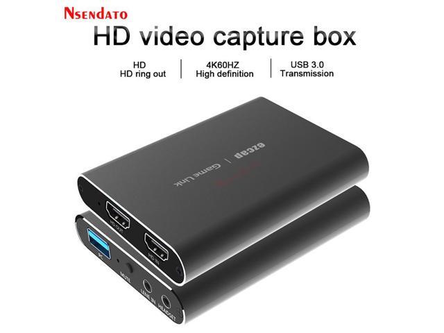 Ezcap 311P 4K USB HD Video Capture Card 1080P 60fps Recording HDMI-compatible USB3.0 Audio Video Capture Live Streaming Device