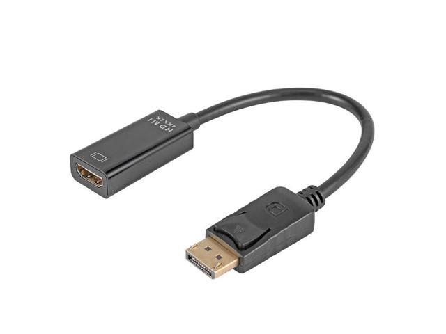 1Pcs DisplayPort Large DP Male to HDMI 2Kx4K Adapter Converter Splitter for HDTV Monitor Projector Audio Video HDMI Cables