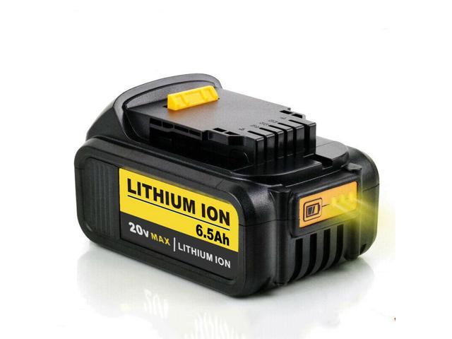 Photos - Power Tool Battery Vanon 20V MAX 6.5Ah Lithium Ion Battery for DEWALT DCB204 DCB205 DCB206 DC
