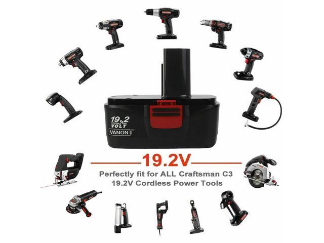 New for Craftsman 19.2V 4.8AH C3 DieHard 11375 Battery NiCD 130279005 11376