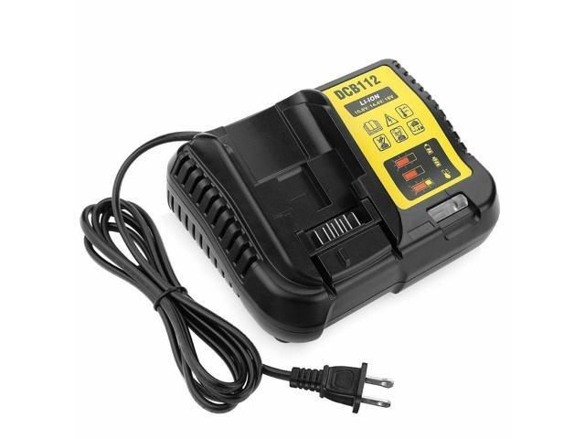 2Pack 20V MAX 5.0Ah XR Lithium Ion Battery for DEWALT DCB205 DCB200 DCB206 DCB204 and DCB112 Charger