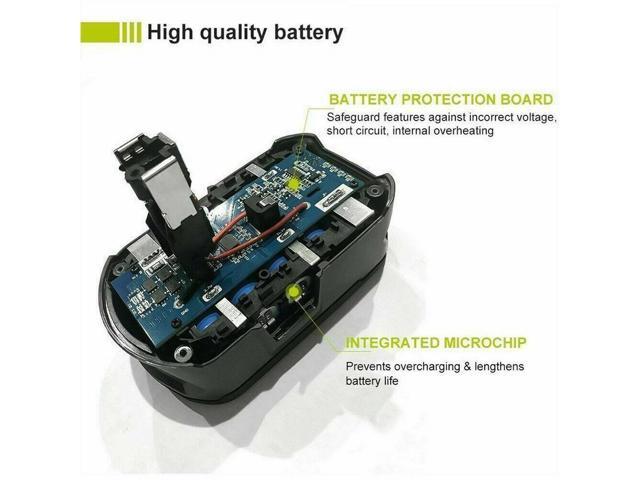 Vanon 2Pack 9.0Ah for Ryobi One+Plus RB18L50 18V Lithium P108 Battery P109 Cordless
