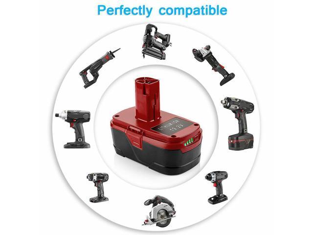 2Pack 4.0Ah For Craftsman C3 XCP Lithium 19.2V Diehard Battery 130279005 PP2030 35702