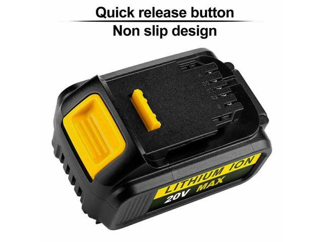 Vanon For Dewalt 20V Max XR 5.0Ah Lithium Battery DCB204 DCB205 DCB206 DCB206-2