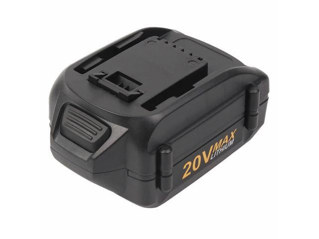 Vanon 6.0Ah for Worx WA3520 20V Lithium Poweshare Battery for Trimmer, Hedge Trimmer, Blower WA3575 WA3525 WA3578 WA3512.1 WG163 WG151s WG155s...