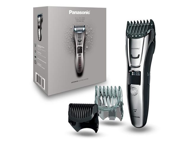 Panasonic - Men’s All-in-One Facial Beard Trimmer and Body Hair Groomer - Silver - image 3