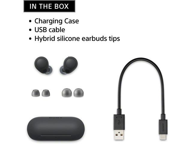 Sony - WF-C700N Truly Wireless Noise Cancelling In-Ear Headphones - Black - image 5