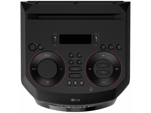 LG RNC5 XBOOM Audio System with Bluetooth and Bass Blast - Black