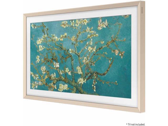 Samsung - 50” The Frame Customizable Bezel - Sand Gold - image 3