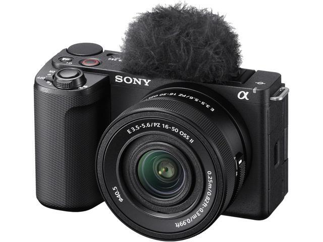 Sony - Alpha ZV-E10 II Mirrorless Content Creators’ Camera Kit with 16-50mm Lens - Black - image 4