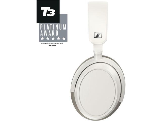 Sennheiser - ACCENTUM Plus Wireless Bluetooth Headphones, Adaptive Hybrid ANC, Smart Adaptive Features - White - image 3