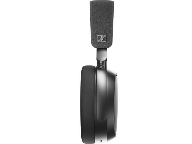Sennheiser - MOMENTUM 4 Wireless Adaptive Noise-Canceling Over-The-Ear Headphones - Graphite - image 4