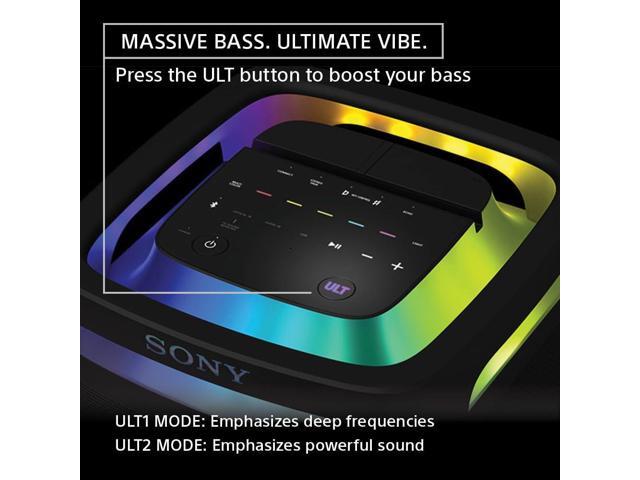 Sony ULT POWER SOUND Series ULT TOWER 9AC Party Speaker Bluetooth in Black - SRSULT900AC