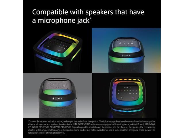 Sony - ULT POWER SOUND series ULT MIC Wireless Microphone - Black - image 3