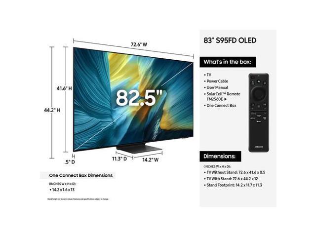 Samsung - 83” Class S95F Series OLED 4K UHD SamsungVision AI Smart Tizen TV (2025) - image 7