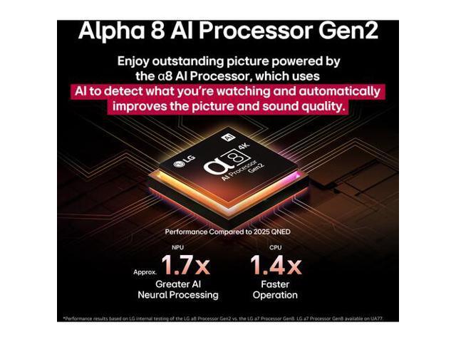 LG - 100" Class 85A Series QNED evo AI MiniLED 4K UHD Smart webOS TV (2025) - image 8