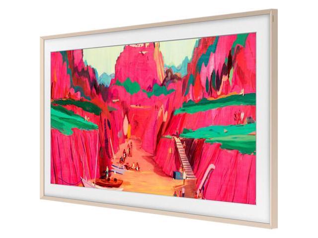 Samsung - 65" The Frame Customizable Bezel - Metal - Sand Gold - image 4