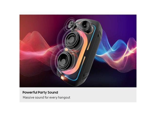 Samsung - MX-ST40F/ZA Sound Tower 160W Portable Party Speaker with Built In Battery - Black - image 5