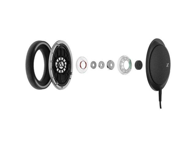 Sennheiser - HD 550 Over-Ear Open-Back Wired Audiophile Headphones - Black - image 4