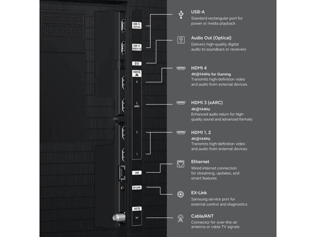 Samsung - 65” Class LS03H Series The Frame 4K UHD SamsungVision AI Smart Tizen TV (2026) - image 5