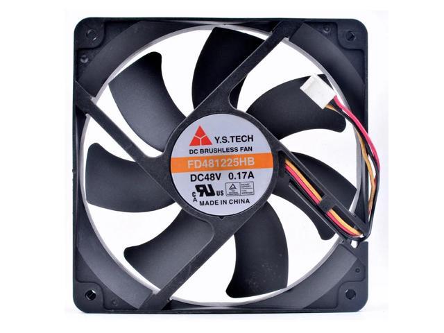 FD481225HB 12cm 12025 48V0.17A 3 line server inverter cooling fan