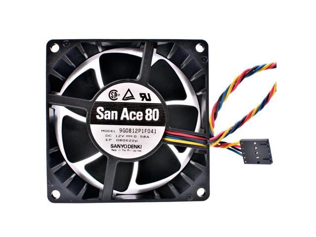 9G0812P1F041 8cm 80mm fan 8038 12V 0.58A Double ball bearing server large air volume cooling fan
